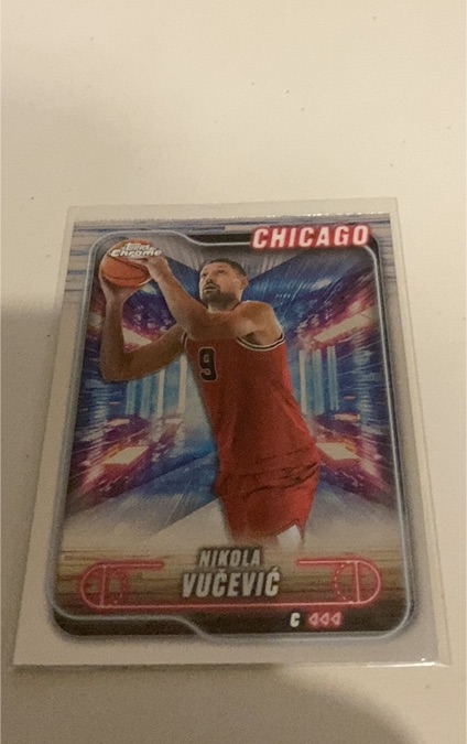 2024-25 Topps Chrome #97 Nikola Vučević — front