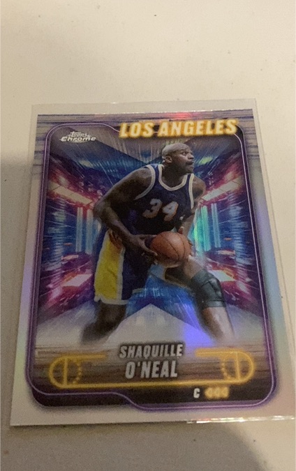 2024-25 Topps Chrome #171 Shaquille O'Neal — front