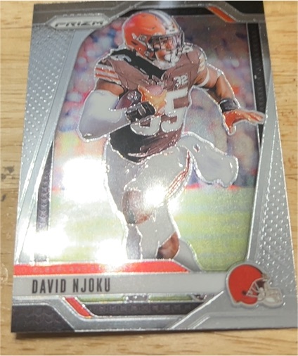 2024 Panini Prizm #68 David Njoku — front