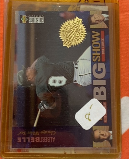 1997 Upper Deck Collector's Choice The Big Show #15 Albert Belle — front
