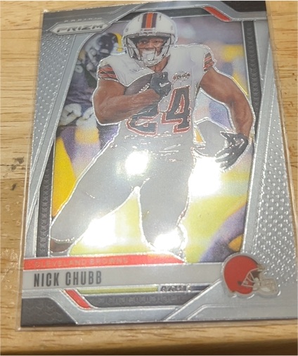 2024 Panini Prizm #244 Nick Chubb — front
