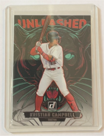 2025 Donruss Unleashed #5 Kristian Campbell — front
