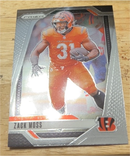 2024 Panini Prizm #56 Zack Moss — front