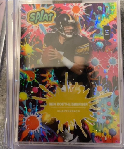 2025 Wild Card Splat #SPLAT Ben Roethlisberger — front