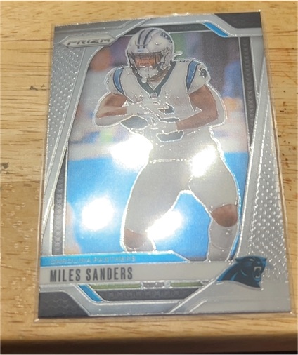 2024 Panini Prizm #40 Miles Sanders — front