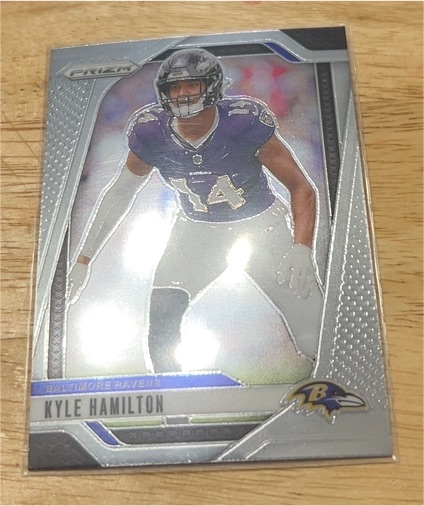 2024 Panini Prizm #22 Kyle Hamilton — front