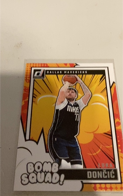 2024-25 Panini Donruss #16 Luka Dončić Bomb Squad! — front
