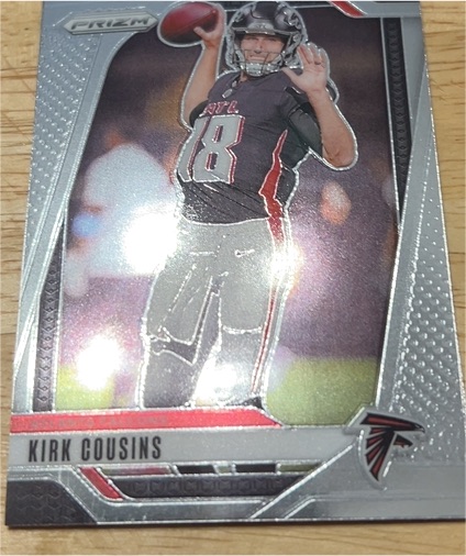 2024 Panini Prizm #10 Kirk Cousins — front