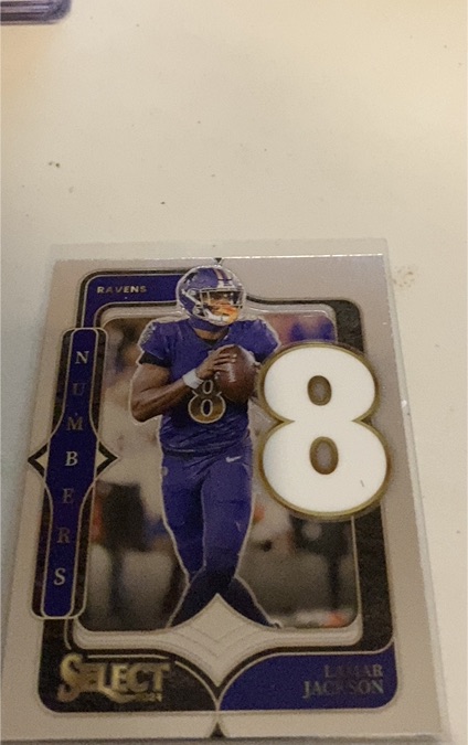 2024 Panini Select #11 Lamar Jackson — front