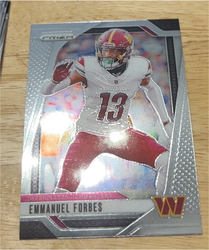 2024 Panini Prizm #291 Emmanuel Forbes — front
