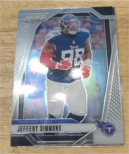 2024 Panini Prizm #282 Jeffery Simmons — front