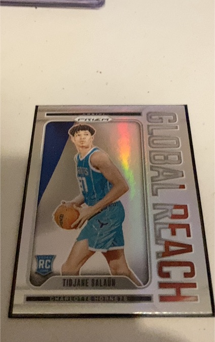 2024-25 Panini Prizm #3 Tidjane Salaun Global Reach — front