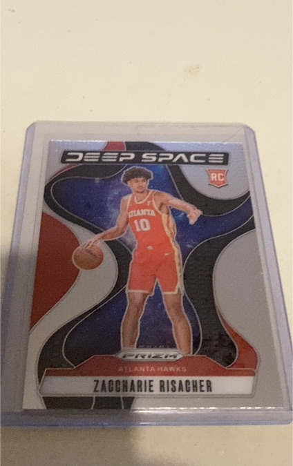 2024-25 Panini Prizm #8 Zaccharie Risacher Deep Space — front