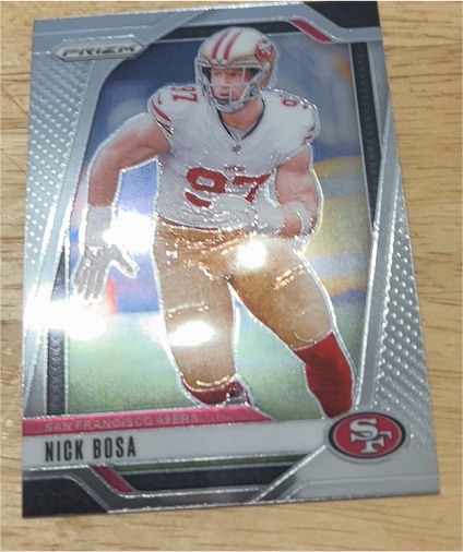2024 Panini Prizm Football #254 Nick Bosa — front