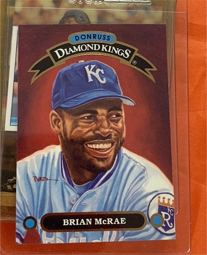 1992 Donruss Diamond Kings #DK-16 Brian McRae — front