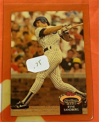 1992 Topps Stadium Club Ryne Sandberg — front
