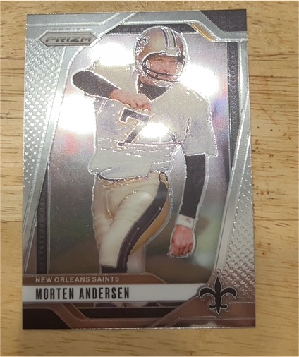 2024 Panini Prizm #211 Morten Andersen — front