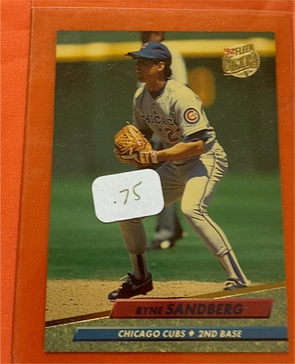 1992 Fleer Ultra #181 Ryne Sandberg — front