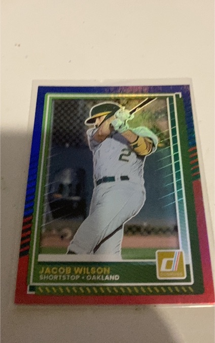 2025 Donruss #76 Jacob Wilson — front