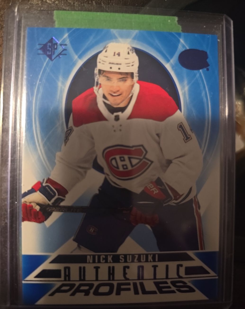 2020-21 Upper Deck SP Authentic #AP-10 Nick Suzuki — front
