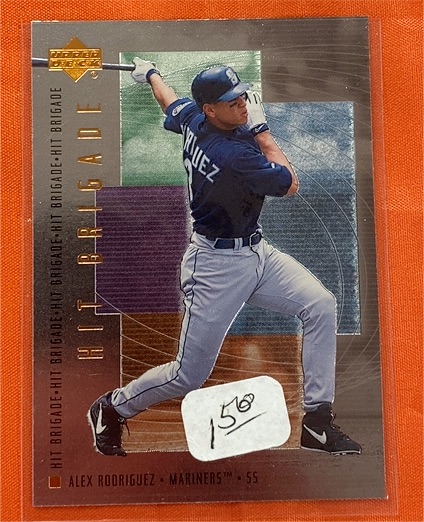 2000 Upper Deck Hit Brigade #H3 Alex Rodriguez — front