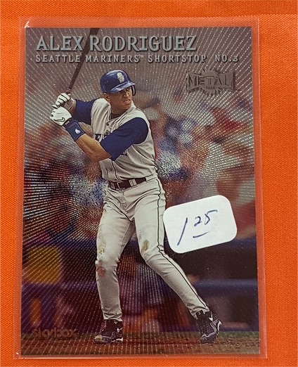 2000 Metal #100 Alex Rodriguez — front