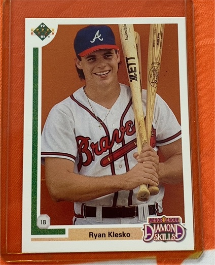 1991 Upper Deck Final Edition #8F Ryan Klesko — front