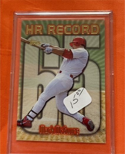 1999 Topps #220 Mark McGwire HR Record — front