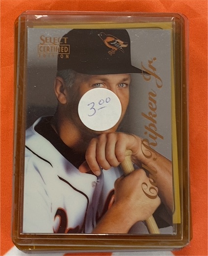 1996 Select Certified #53 Cal Ripken Jr. — front