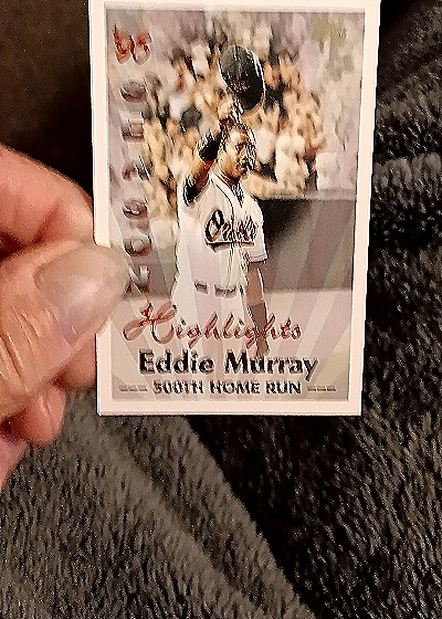 1997 Topps #462 Eddie Murray Baltimore Orioles Highlights — front