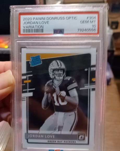 2020 Panini Donruss Optic #304 Jordan Love — front