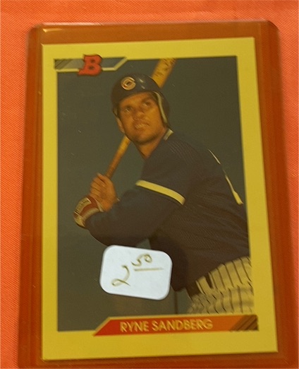 1989 Bowman #250 Ryne Sandberg — front