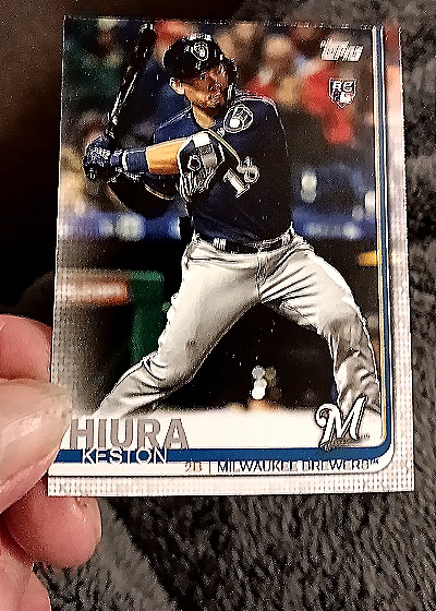 2019 Topps Update #US150 Keston Hiura — front