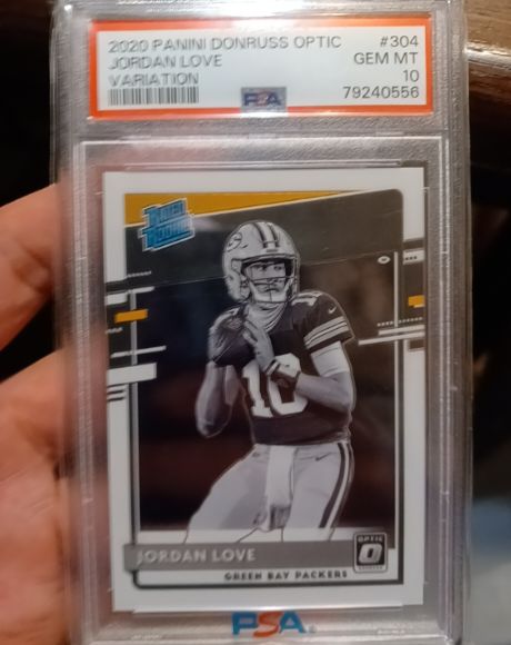 2020 Panini Donruss Optic #304 Jordan Love Variation — front