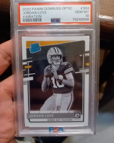 2020 Panini Donruss Optic #304 Jordan Love Variation — front