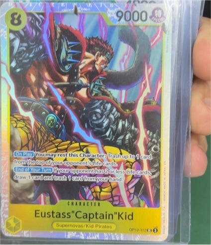 2025 One Piece Card Game OP10-112 Eustass "Captain" Kid Royal Blood — front
