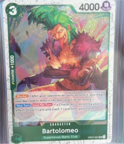 One Piece Card Game OP07-031 Bartolomeo — front