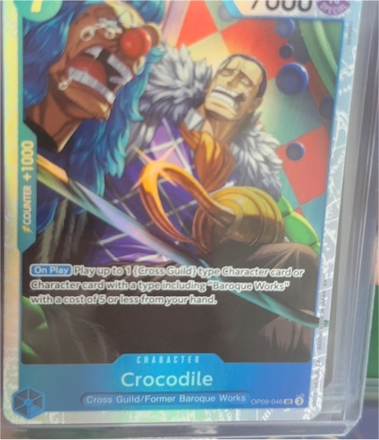One Piece Card Game Emperors in the New World #OP09-046 Crocodile — front