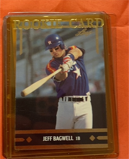 1991 Leaf Gold Rookies #BC14 Jeff Bagwell — front