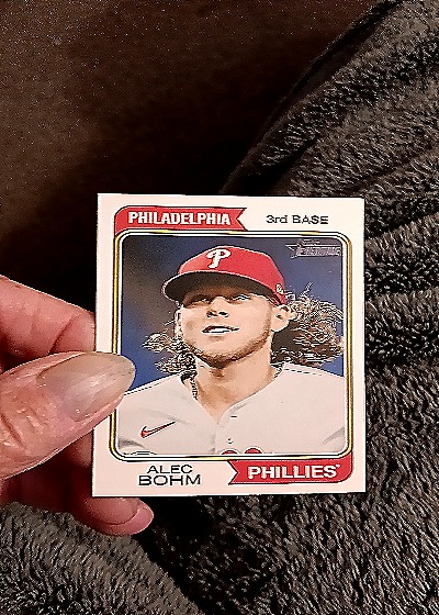 2023 Topps Heritage #328 Alec Bohm — front