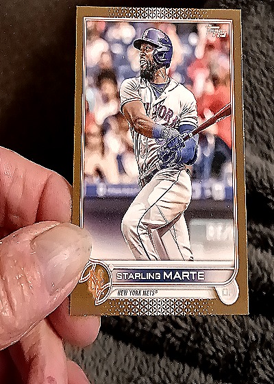 2022 Topps Update #US214 Starling Marte — front