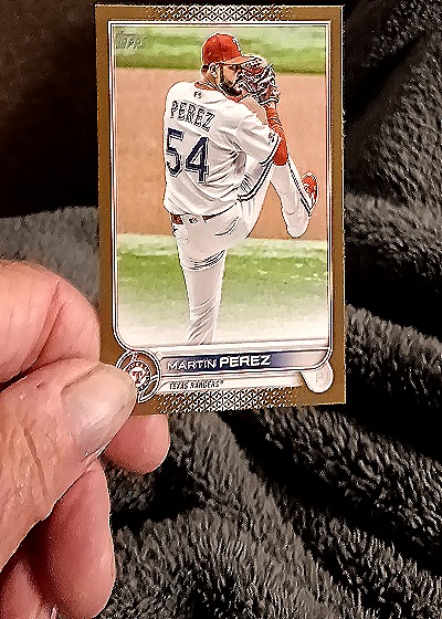 2022 Topps Update #US131 Martin Perez — front
