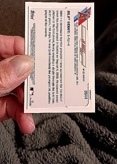 2021 Topps Dylan Carlson #285 — back
