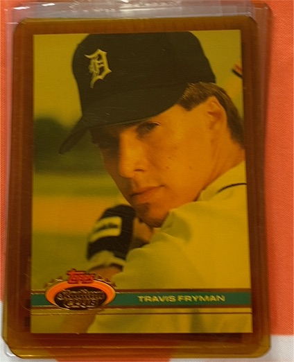 1991 Topps Stadium Club #355 Travis Fryman — front