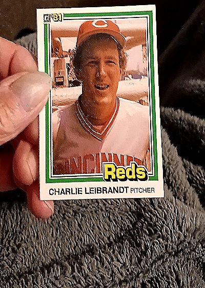 1981 Donruss #421 Charlie Leibrandt — front