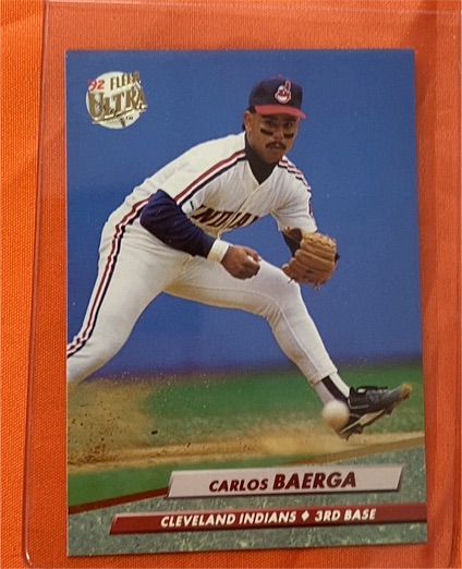 1992 Fleer Ultra Carlos Baerga — front