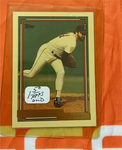 1992 Topps #182 Jeff Reardon — front
