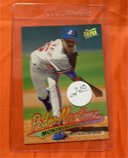 1997 Fleer Ultra Gold Medallion #189 Pedro Martinez — front