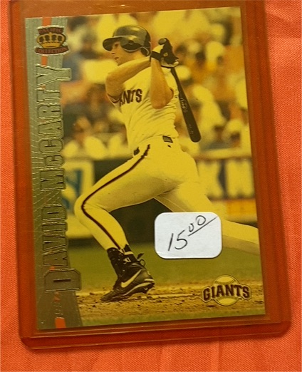 1997 Pacific #445 David McCarty — front