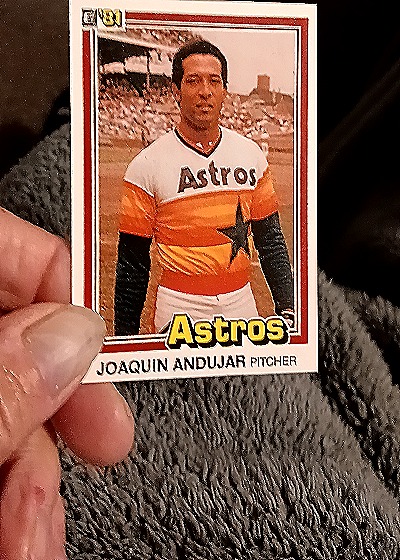 1981 Donruss #381 Joaquin Andujar — front